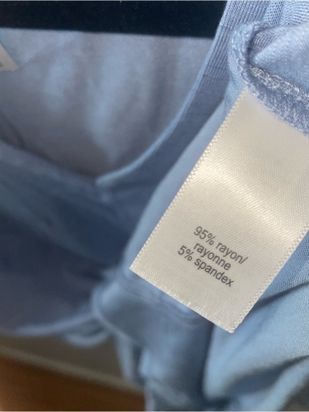 Maurices Light Blue V-Neck Tank Top - Picture 6 of 6